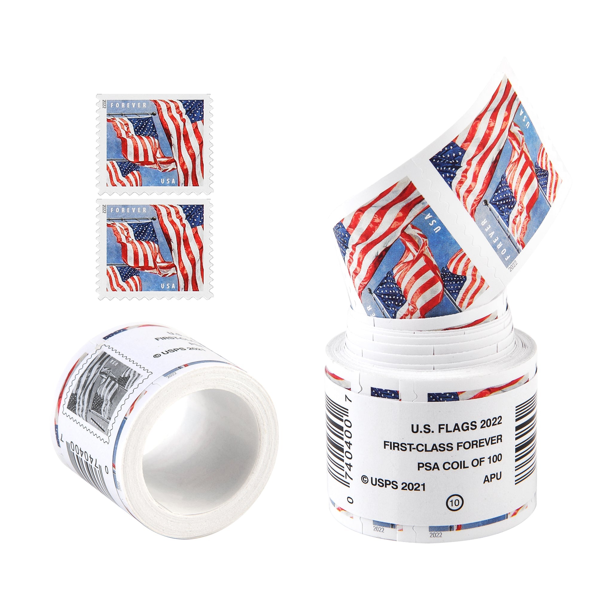 US Flags 2022 Forever Stamps