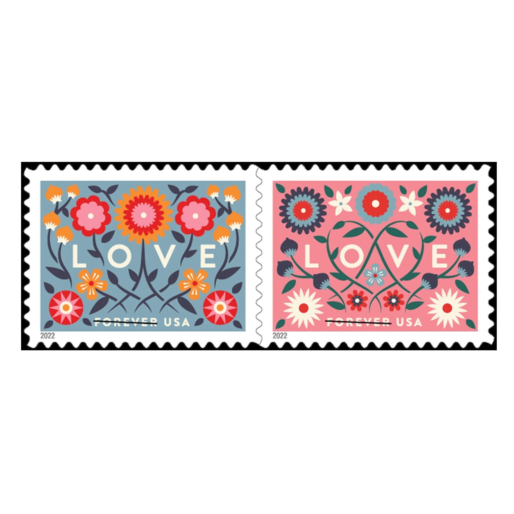 Love 2022 Forever Stamps