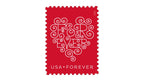 Red White Forever First Class Postage Stamps