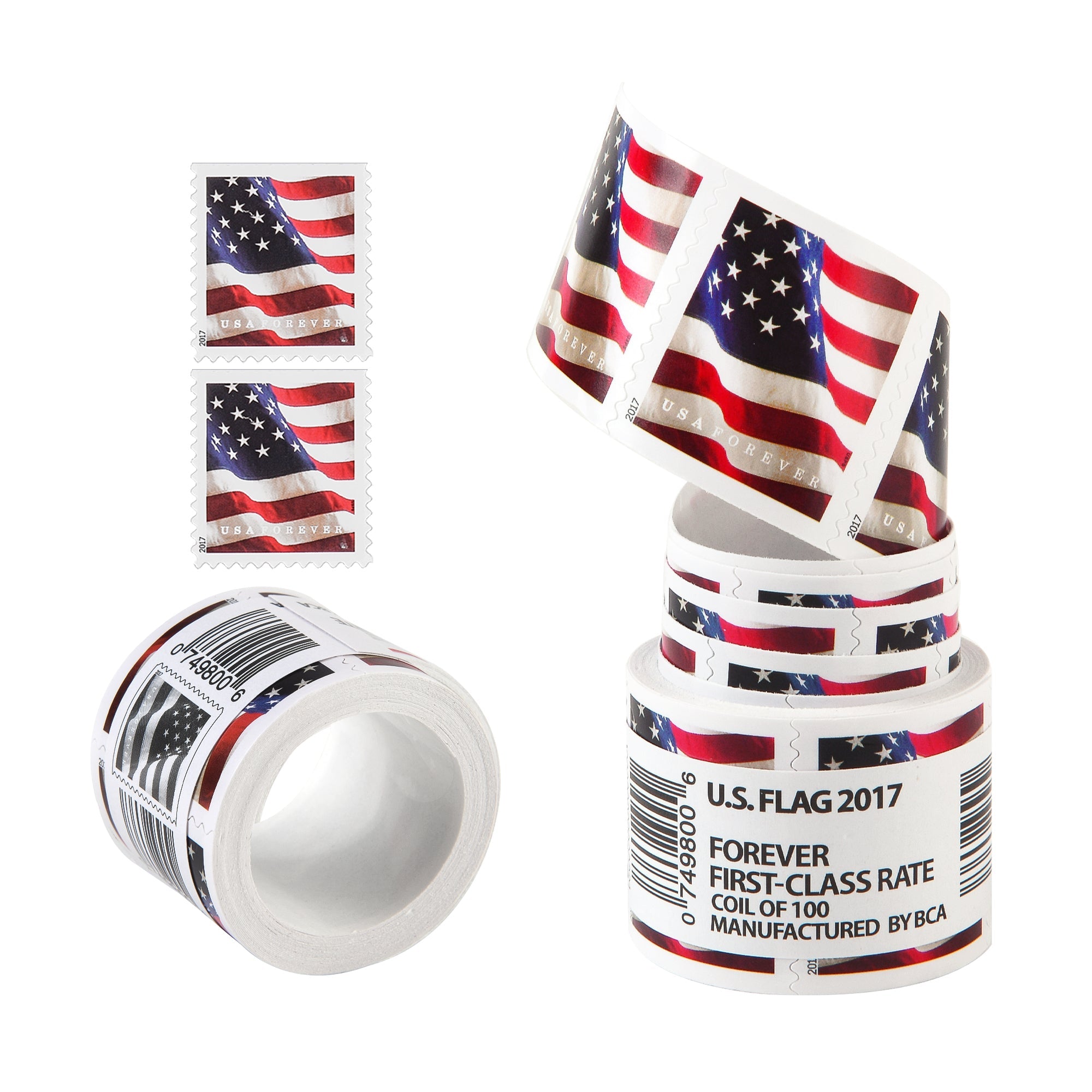 2017 US Flags Forever Stamps