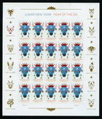 Year of the Ox Stamp Celebrates Lunar New Year Forever First Class Postage Stamps