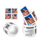US Flags 2024 Unused Stamps, Ideal for Everyday Mail, Gift for Collectors & Stamp Enthusiasts