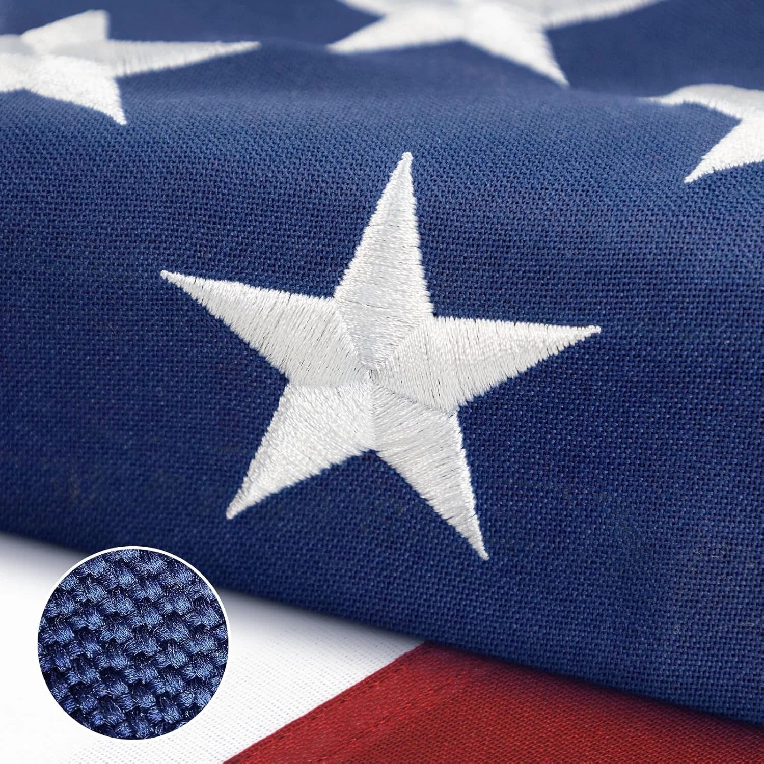 3x5 American Flag Outdoor Heavy Duty Nylon with Embroidered Stars and Sewn Stripes