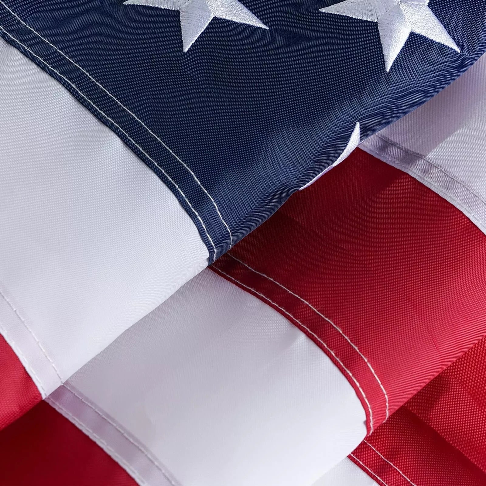 3x5 American Flag Outdoor Heavy Duty Nylon with Embroidered Stars and Sewn Stripes