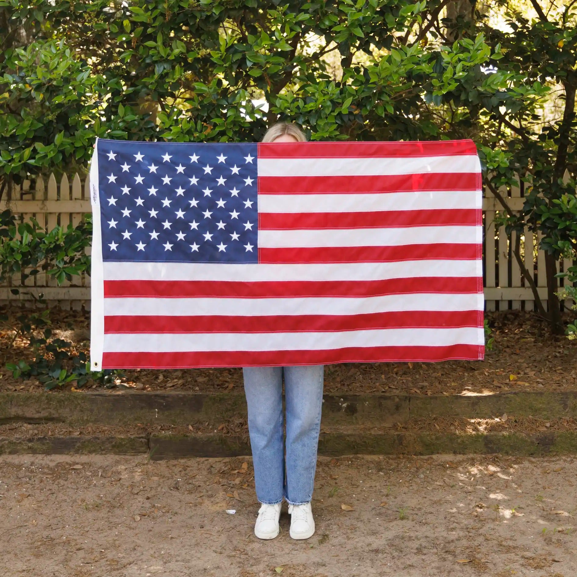 3x5 American Flag Outdoor Heavy Duty Nylon with Embroidered Stars and Sewn Stripes