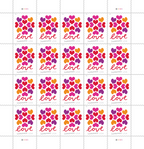 2019 Love Hearts Blossom Forever First Class Postage Stamps