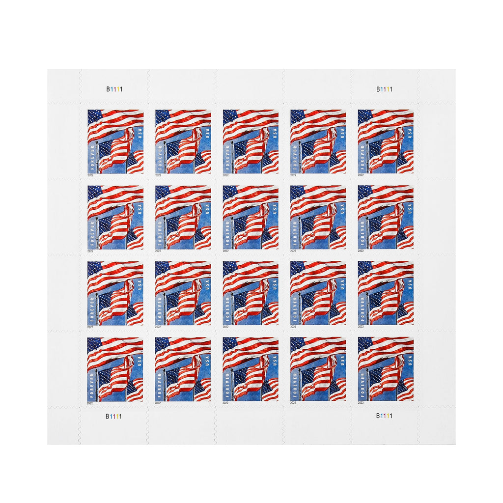 US Flags 2022 Forever Stamps