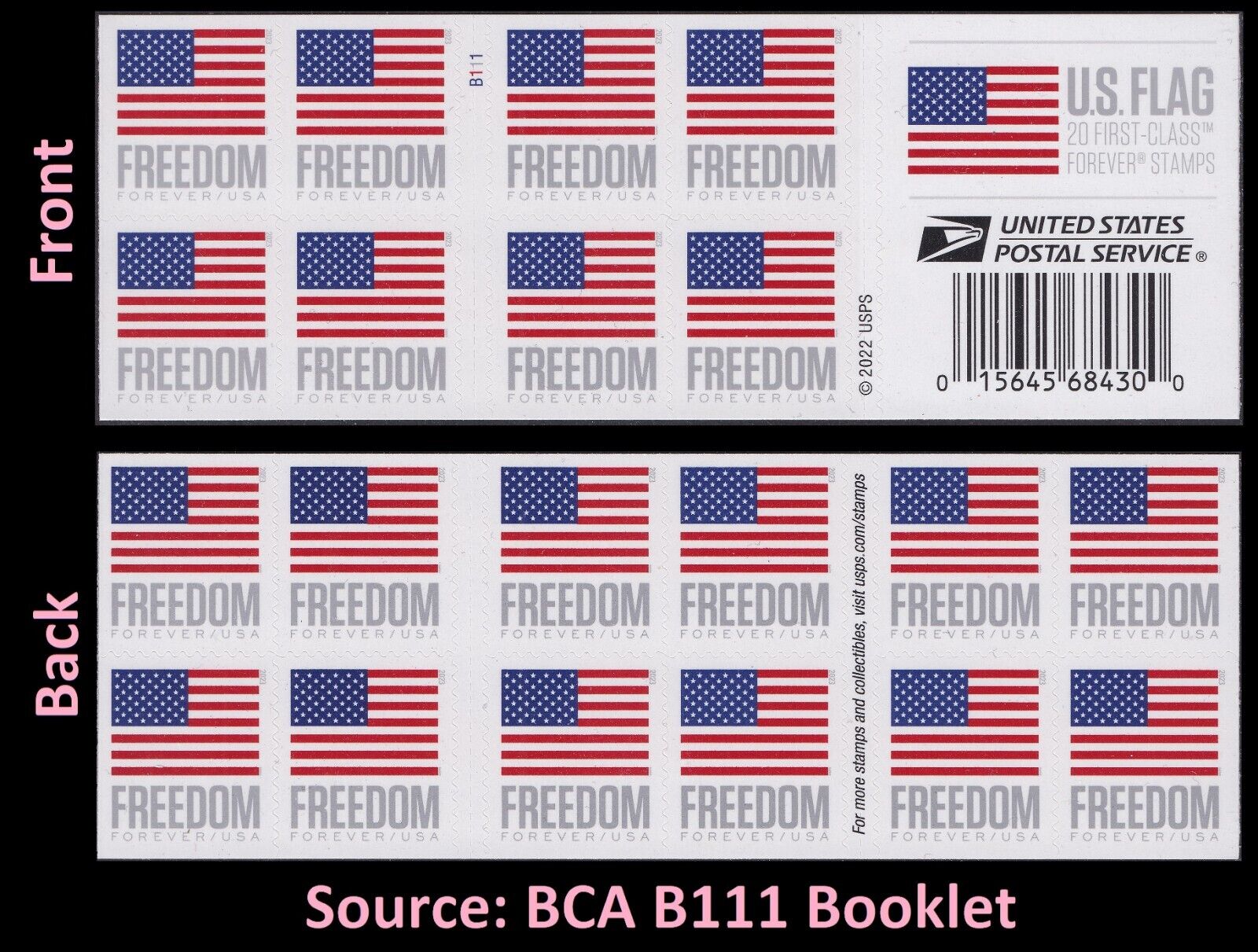2023 US Flags Forever Stamps